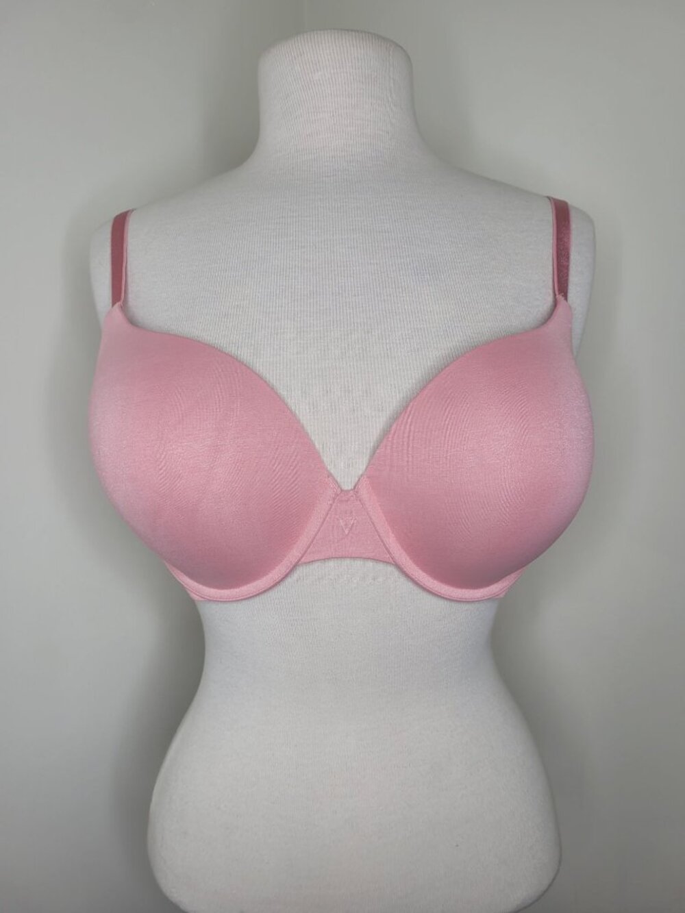 Victorias Secret Lightly Lined Demi Bra Size 34B Pink Adjustable comfort sexy
